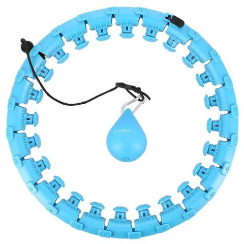HHW01 BLUE – Hula Hop z Wypustkami i Obciążnikiem HMS HHW01 BLUE – Hula Hop z Wypustkami i Obciążnikiem HMS