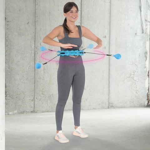 HHW01 BLUE – Hula Hop z Wypustkami i Obciążnikiem HMS HHW01 BLUE – Hula Hop z Wypustkami i Obciążnikiem HMS