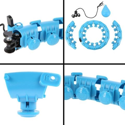 HHW01 BLUE – Hula Hop z Wypustkami i Obciążnikiem HMS HHW01 BLUE – Hula Hop z Wypustkami i Obciążnikiem HMS