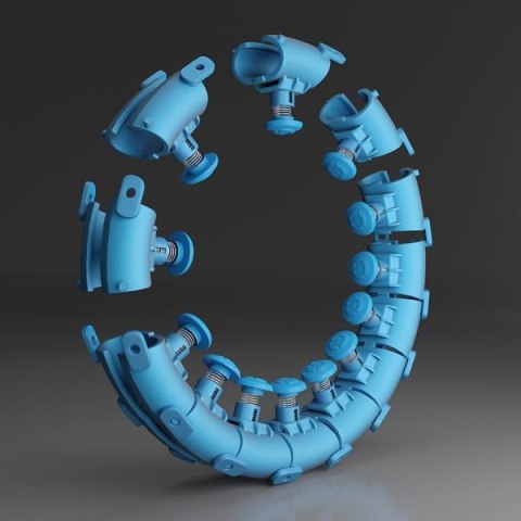 HHW01 BLUE – Hula Hop z Wypustkami i Obciążnikiem HMS HHW01 BLUE – Hula Hop z Wypustkami i Obciążnikiem HMS