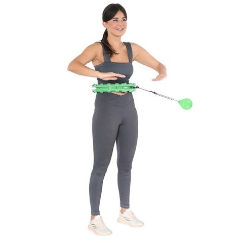 HHW01 GREEN – Hula Hop z Wypustkami i Obciążnikiem HMS HHW01 GREEN – Hula Hop z Wypustkami i Obciążnikiem HMS