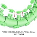 HHW01 GREEN – Hula Hop z Wypustkami i Obciążnikiem HMS