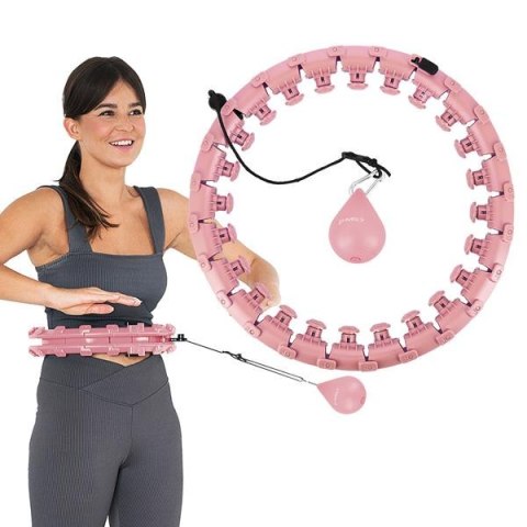 HHW01 PINK – Hula Hop z Wypustkami i Obciążnikiem HMS HHW01 PINK – Hula Hop z Wypustkami i Obciążnikiem HMS