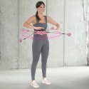 HHW01 PINK – Hula Hop z Wypustkami i Obciążnikiem HMS