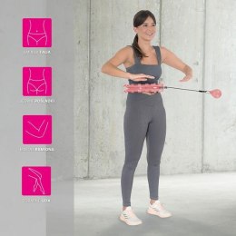 HHW01 PINK – Hula Hop z Wypustkami i Obciążnikiem HMS