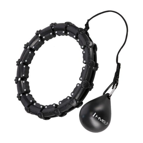 HHW02 BLACK – Hula Hop z Wypustkami i Obciążnikiem HMS HHW02 BLACK – Hula Hop z Wypustkami i Obciążnikiem HMS
