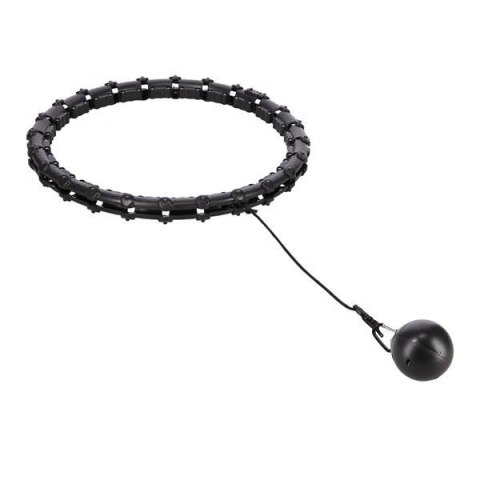 HHW02 BLACK – Hula Hop z Wypustkami i Obciążnikiem HMS HHW02 BLACK – Hula Hop z Wypustkami i Obciążnikiem HMS