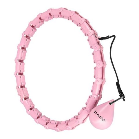 HHW02 LIGHT PINK – Hula Hop z Wypustkami i Obciążnikiem HMS HHW02 LIGHT PINK – Hula Hop z Wypustkami i Obciążnikiem HMS