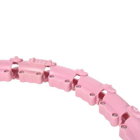 HHW02 LIGHT PINK – Hula Hop z Wypustkami i Obciążnikiem HMS HHW02 LIGHT PINK – Hula Hop z Wypustkami i Obciążnikiem HMS