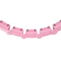 HHW02 LIGHT PINK – Hula Hop z Wypustkami i Obciążnikiem HMS