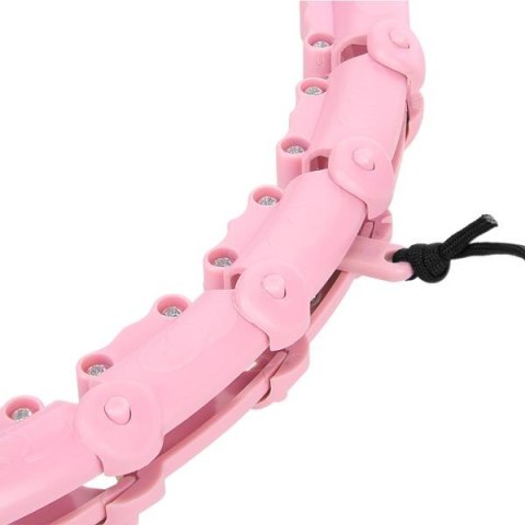 HHW02 LIGHT PINK – Hula Hop z Wypustkami i Obciążnikiem HMS HHW02 LIGHT PINK – Hula Hop z Wypustkami i Obciążnikiem HMS