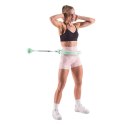 HHW06 GREEN – Hula Hop z Wypustkami, Obciążnikiem i Licznikiem HMS