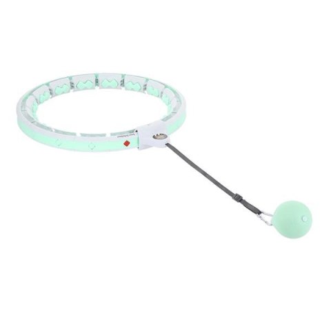 HHW06 GREEN – Hula Hop z Wypustkami, Obciążnikiem i Licznikiem HMS HHW06 GREEN – Hula Hop z Wypustkami, Obciążnikiem i Licznikiem HMS
