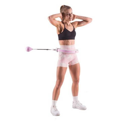 HHW06 PINK – Hula Hop z Wypustkami, Obciążnikiem i Licznikiem HMS HHW06 PINK – Hula Hop z Wypustkami, Obciążnikiem i Licznikiem HMS