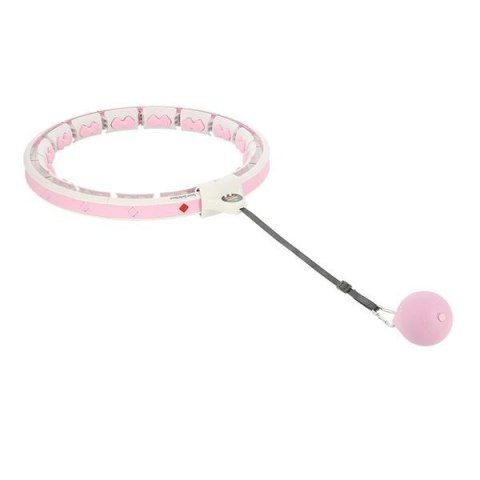 HHW06 PINK – Hula Hop z Wypustkami, Obciążnikiem i Licznikiem HMS HHW06 PINK – Hula Hop z Wypustkami, Obciążnikiem i Licznikiem HMS