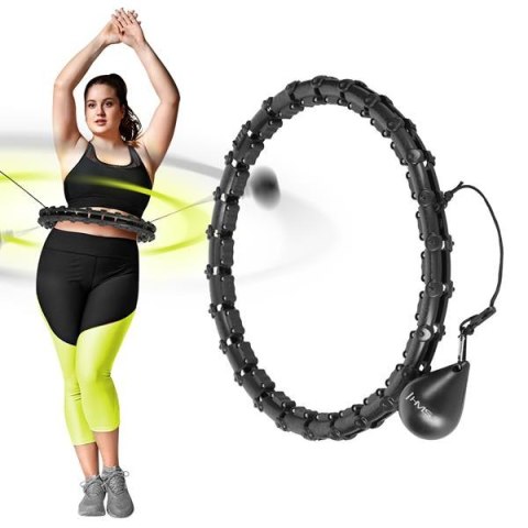 HHW11 PLUS SIZE – Hula Hop z Wypustkami i Obciążeniem HMS HHW11 PLUS SIZE – Hula Hop z Wypustkami i Obciążeniem HMS