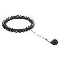 HHW12 PLUS SIZE BLACK – Hula Hop z Wypustkami i Obciążnikiem HMS