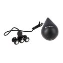 HHW12 PLUS SIZE BLACK – Hula Hop z Wypustkami i Obciążnikiem HMS