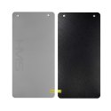 MFK01 GRAY-BLACK MATA FITNESS Z OTWORAMI HMS PREMIUM do Domu i Siłowni