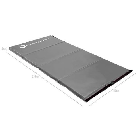 MGS01 GRAY MATERAC GIMNASTYCZNY SKŁADANY 2400x1200 MM HMS PREMIUM MGS01 GRAY MATERAC GIMNASTYCZNY SKŁADANY 2400x1200 MM HMS PREMIUM