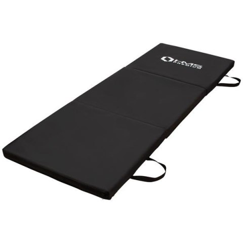 Czarny Lekki Sk艂adany Materac Gimnastyczny 180x60 CM HMS PREMIUM Czarny Lekki Sk艂adany Materac Gimnastyczny 180x60 CM HMS PREMIUM