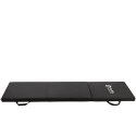 Czarny Lekki Składany Materac Gimnastyczny 180x60 CM HMS PREMIUM