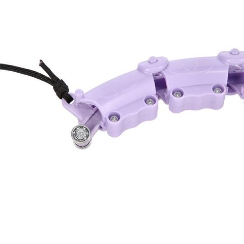 OHA02 HULA HOP VIOLET Z WYPUSTKAMI I OBCIĄŻNIKIEM ONE FITNESS OHA02 HULA HOP VIOLET Z WYPUSTKAMI I OBCIĄŻNIKIEM ONE FITNESS