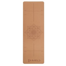 Mata do Jogi YM11 Cork TPE HMS - Antypoślizgowa, Eco-Friendly, 182x61 cm