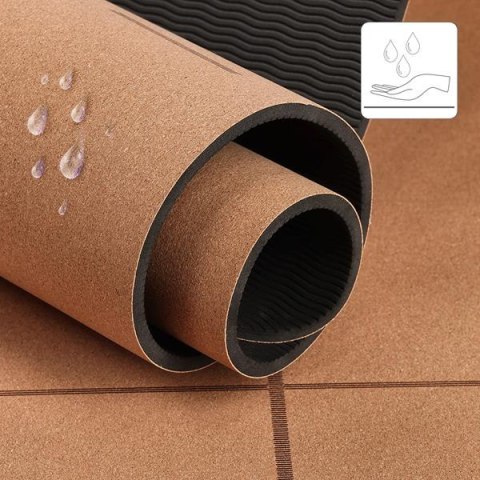 Mata do Jogi YM11 Cork TPE HMS - Antypoślizgowa, Eco-Friendly, 182x61 cm Mata do Jogi YM11 Cork TPE HMS - Antypoślizgowa, Eco-Friendly, 182x61 cm