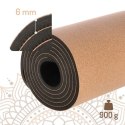 Mata do Jogi YM11 Cork TPE HMS - Antypoślizgowa, Eco-Friendly, 182x61 cm