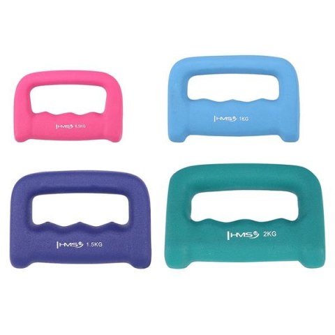 CK10 KASTET LIGHT BLUE CIĘŻAREK ŻELIWNY POKRYTY NEOPRENEM 1.0 KG HMS CK10 KASTET LIGHT BLUE CIĘŻAREK ŻELIWNY POKRYTY NEOPRENEM 1.0 KG HMS