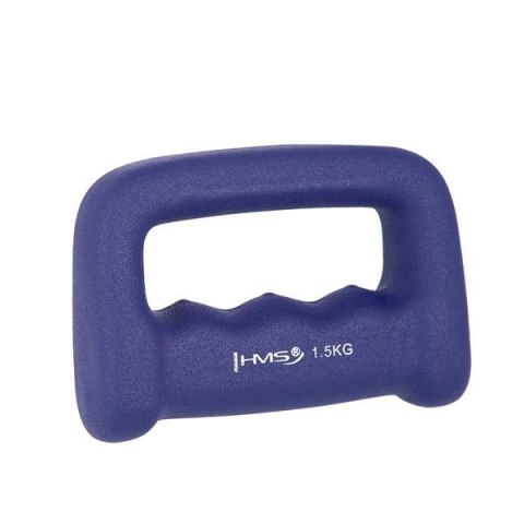 CK15 KASTET DARK BLUE CIĘŻAREK ŻELIWNY POKRYTY NEOPRENEM 1.5 KG HMS CK15 KASTET DARK BLUE CIĘŻAREK ŻELIWNY POKRYTY NEOPRENEM 1.5 KG HMS