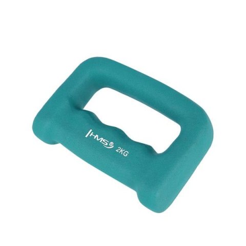 CK20 KASTET TURQUOISE CIĘŻAREK ŻELIWNY POKRYTY NEOPRENEM 2.0 KG HMS CK20 KASTET TURQUOISE CIĘŻAREK ŻELIWNY POKRYTY NEOPRENEM 2.0 KG HMS