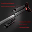 Drążek Rozporowy w Futrynę z Poziomicą 98-130 cm Trening Pleców i Brzucha