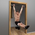 Drążek Rozporowy w Futrynę z Poziomicą 98-130 cm Trening Pleców i Brzucha