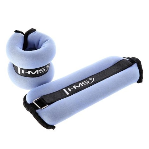OB04 BLUE OBCIĄŻNIKI NA RĘCE I NOGI 2 x 1KG HMS OB04 BLUE OBCIĄŻNIKI NA RĘCE I NOGI 2 x 1KG HMS