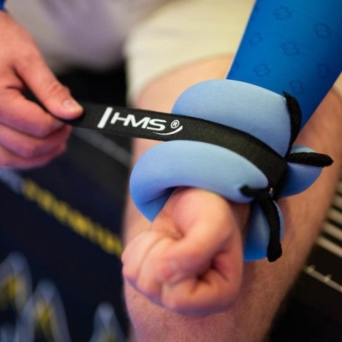 OB04 BLUE OBCIĄŻNIKI NA RĘCE I NOGI 2 x 1KG HMS OB04 BLUE OBCIĄŻNIKI NA RĘCE I NOGI 2 x 1KG HMS