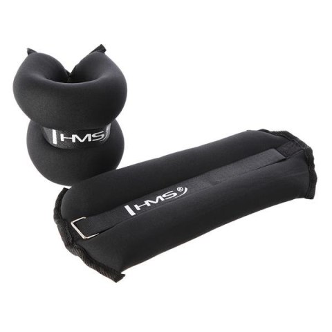 OB06 BLACK OBCIĄŻNIKI NA RĘCE I NOGI 2 x 3 KG HMS OB06 BLACK OBCIĄŻNIKI NA RĘCE I NOGI 2 x 3 KG HMS