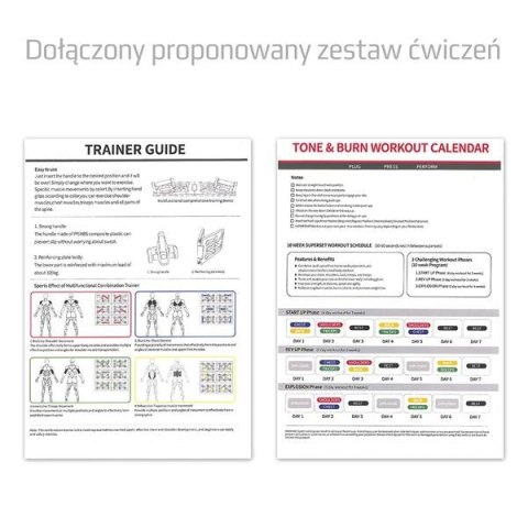 PU12 WIELOFUNKCYJNA DESKA DO POMPEK HMS - Twórz Mistrzowską Górę Ciała! PU12 WIELOFUNKCYJNA DESKA DO POMPEK HMS - Twórz Mistrzowską Górę Ciała!