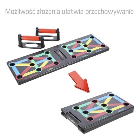 PU12 WIELOFUNKCYJNA DESKA DO POMPEK HMS - Twórz Mistrzowską Górę Ciała! PU12 WIELOFUNKCYJNA DESKA DO POMPEK HMS - Twórz Mistrzowską Górę Ciała!