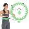 ZESTAW HULA HOP HHW01 GREEN + PAS BR163 RED HMS