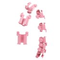 ZESTAW HULA HOP HHW01 PINK + PAS BR163 RED HMS
