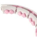 ZESTAW HULA HOP HHW06 PINK + PAS WYSZCZUPLAJĄCY BR163 BLACK HMS