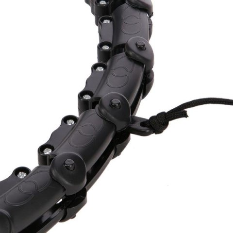 ZESTAW HULA HOP HHW11 BLACK Z WYPUSTKAMI I OBCIĄŻNIKIEM + PAS BR163 BLACK PLUS SIZE HMS ZESTAW HULA HOP HHW11 BLACK Z WYPUSTKAMI I OBCIĄŻNIKIEM + PAS BR163 BLACK PLUS SIZE HMS