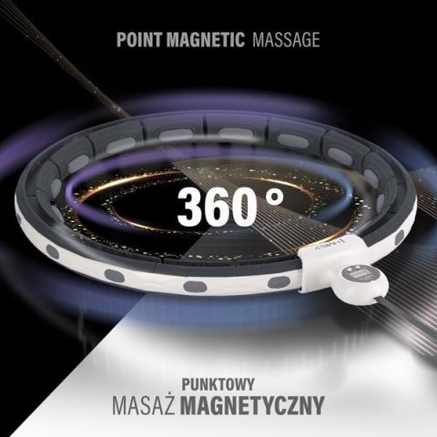 ZESTAW HULA HOP MAGNETYCZNY BLACK HHM15 Z LICZNIKIEM HMS + PAS WYSZCZUPLAJĄCY BR163 RED ZESTAW HULA HOP MAGNETYCZNY BLACK HHM15 Z LICZNIKIEM HMS + PAS WYSZCZUPLAJĄCY BR163 RED