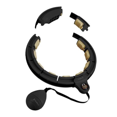 ZESTAW HULA HOP MAGNETYCZNY BLACK/GOLD HHM13 Z LICZNIKIEM HMS + PAS WYSZCZUPLAJĄCY BR163 BLACK ZESTAW HULA HOP MAGNETYCZNY BLACK/GOLD HHM13 Z LICZNIKIEM HMS + PAS WYSZCZUPLAJĄCY BR163 BLACK