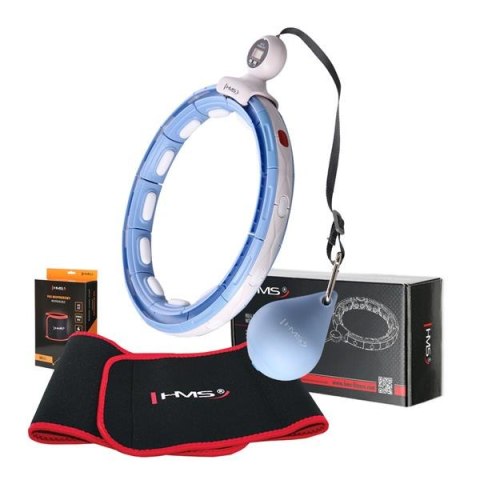 ZESTAW HULA HOP HHM15 BLUE + PAS BR163 RED | HMS ZESTAW HULA HOP HHM15 BLUE + PAS BR163 RED | HMS