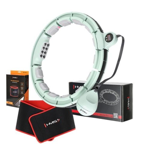 ZESTAW HULA HOP MAGNETYCZNY GREEN HHM13 Z LICZNIKIEM HMS + PAS WYSZCZUPLAJĄCY BR163 RED ZESTAW HULA HOP MAGNETYCZNY GREEN HHM13 Z LICZNIKIEM HMS + PAS WYSZCZUPLAJĄCY BR163 RED