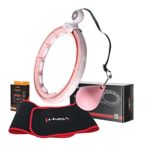 ZESTAW HULA HOP MAGNETYCZNY PINK HHM15 Z LICZNIKIEM HMS + PAS WYSZCZUPLAJĄCY BR163 RED ZESTAW HULA HOP MAGNETYCZNY PINK HHM15 Z LICZNIKIEM HMS + PAS WYSZCZUPLAJĄCY BR163 RED