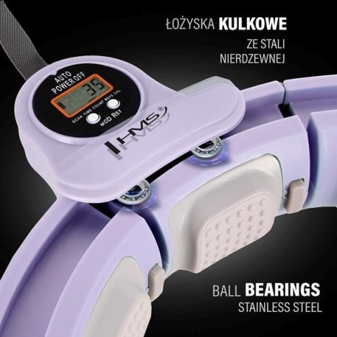 ZESTAW HULA HOP MAGNETYCZNY VIOLET HHM13 Z LICZNIKIEM HMS + PAS WYSZCZUPLAJĄCY BR163 RED ZESTAW HULA HOP MAGNETYCZNY VIOLET HHM13 Z LICZNIKIEM HMS + PAS WYSZCZUPLAJĄCY BR163 RED